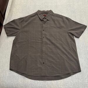 Tony Hawk Men's Short Sleeve Button Down Shirt